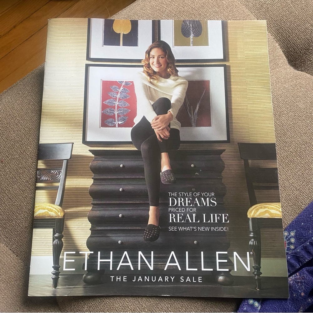 2012 Ethan Allen furniture home decor catalog
